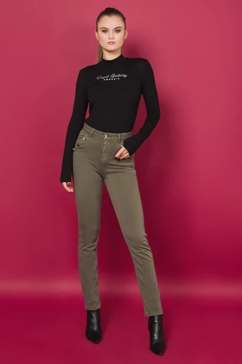 Amnesia - Zenna Keki Díszgombos Nadrág