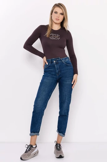 Amnesia - Xihin Sötétbarna Felső