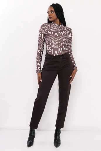 Amnesia - Kabul Csokibarna Nadrág