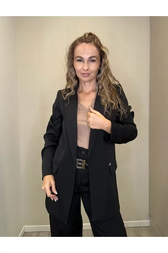 Blue Nature - Barbi Fekete Blézer