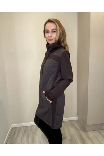 Blue Nature - Kozett Sötétbarna Steppelt Tunika