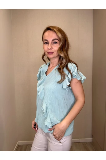 Blue Nature - Frida Menta Felső