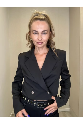 Envy - Alma Fekete Rövid Blézer