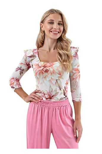 Envy - Lepke Mintás Lazac Body