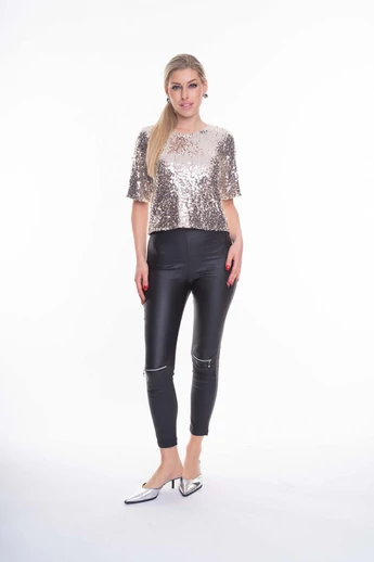 Mayo Chix - Aveo Arany Flitteres felső