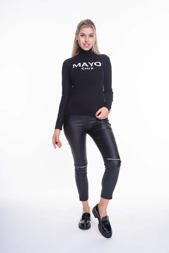 Mayo Chix - Imma Fekete Kötött Garbó