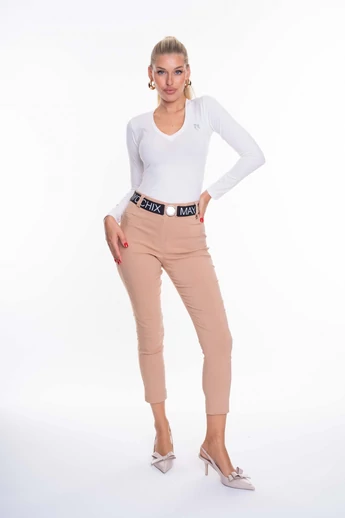 Mayo Chix - Vento Strasszos Ecrü Póló