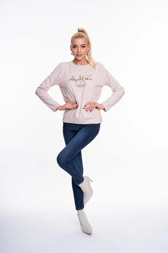 Mayo Chix - Pilar Bézs Felső/MC