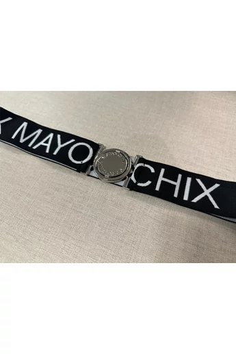 Mayo Chix - Mark Filmnyomott Fekete-Fehér Öv