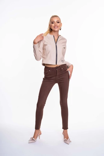 Mayo Chix - Hamburg Sötétbarna Nadrág