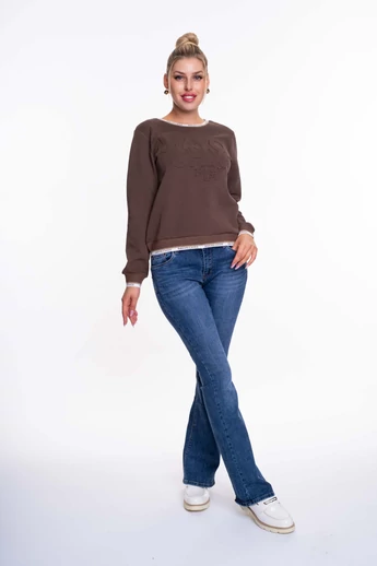 Mayo Chix - Fulton Sötétbarna Felső/3D