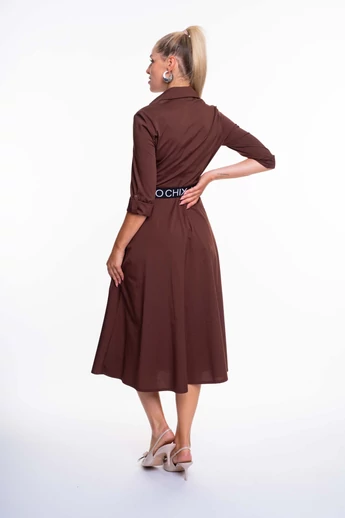 Mayo Chix - Zejnal Sötétbarna Blúzruha