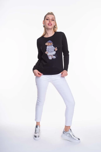 Mayo Chix - Pilar Macis Fekete Felső