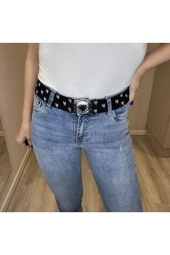 Mayo Chix - Mark Filmnyomott Fekete-Fehér Öv