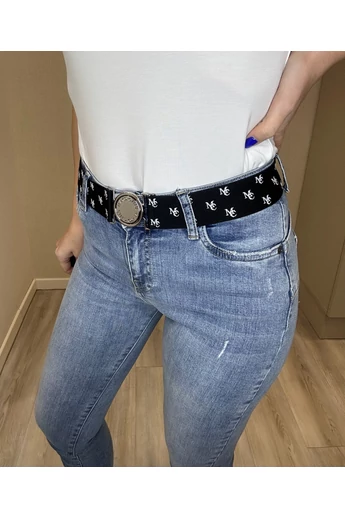 Mayo Chix - Mark Filmnyomott Fekete-Fehér Öv