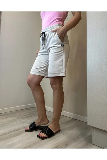 Mayo Chix - Pulzus Világosbézs Térdnadrág