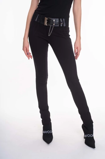 Mayo Chix - Taylor Punto Fekete Nadrág