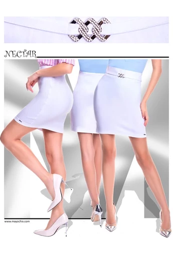 Mayo Chix - Nectar Fehér Szoknya