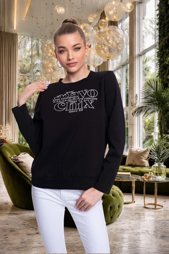 Mayo Chix - Pilar Fekete Felső  "Since 89"
