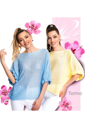 Mayo Chix - Torino Sárga Kötött Felső