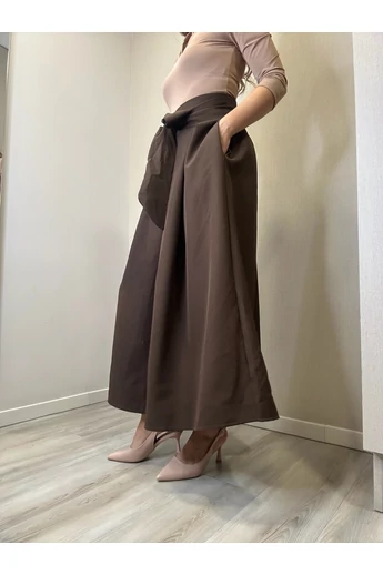 BEST - Hosszú Sötétbarna Szoknya