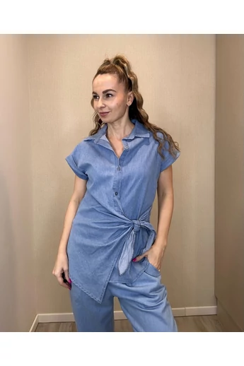 BEST - Világoskék Farmerblúz