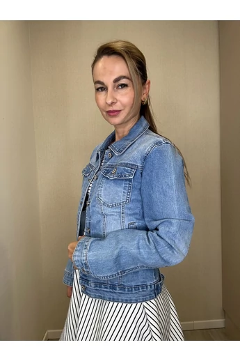 BEST - Világoskék Farmerdzseki