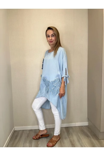 BEST - Világoskék Farmertunika