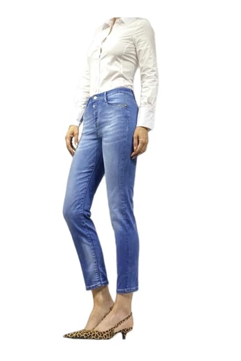 Twister - Ella Koptatott-Kék Farmernadrág