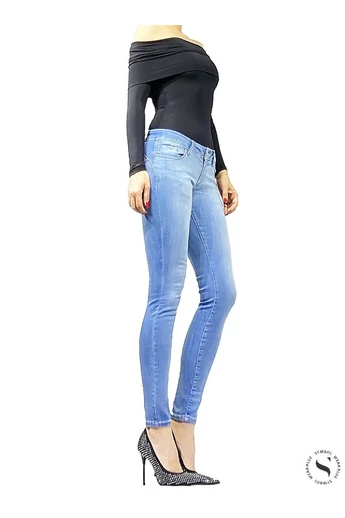 Twister - Iconic Koptatott-Világoskék Farmernadrág