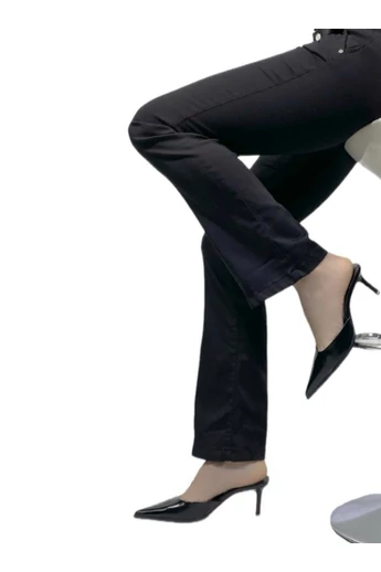 Twister - Melly Fekete Trapéznadrág