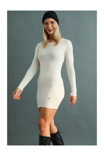 Warp Zone - Ecrü Kötött Tunika