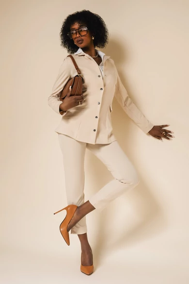 Amnesia - Tachi Bézs Blézer