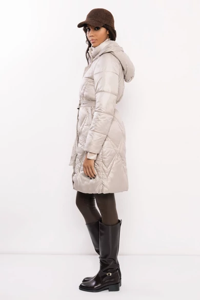 Amnesia - Léna Pezsgő Steppelt Kabát