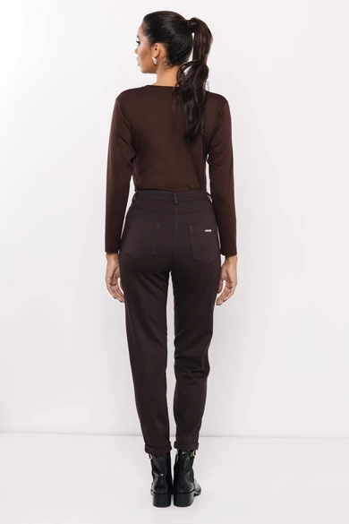 Amnesia - T-póló Sötétbarna Felső