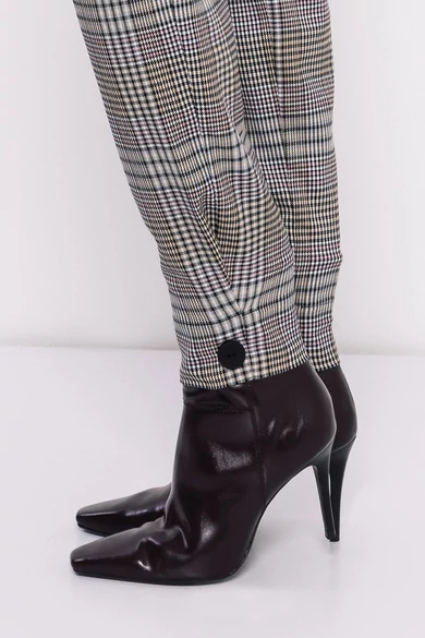 Amnesia - Jozefa Mintás Szürke Nadrág/Kockás