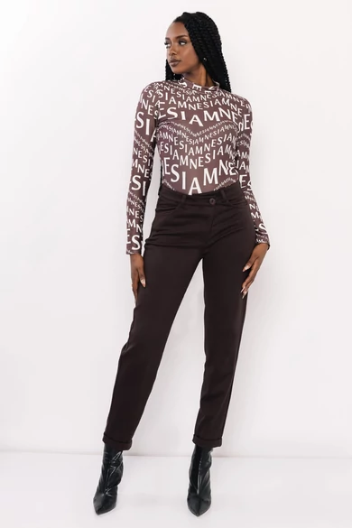 Amnesia - Kabul Csokibarna Nadrág