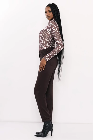 Amnesia - Kabul Csokibarna Nadrág