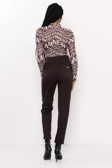 Amnesia - Kabul Csokibarna Nadrág