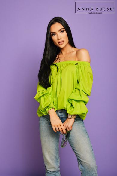 Anna Russo - Izara Kiwi Blúz