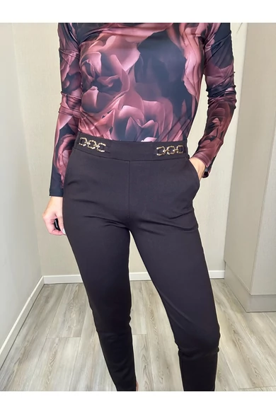 Blue Nature - Maryland Sötétbarna Nadrág (Arany Lánc)