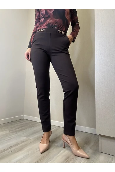 Blue Nature - Maryland Sötétbarna Nadrág (Arany Lánc)