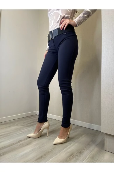 Blue Nature - 6 cm Sötétkék Nadrág