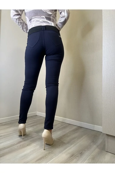 Blue Nature - 6 cm Sötétkék Nadrág