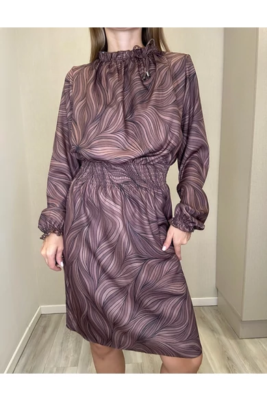 Blue Nature - Teresa Mintás Barna-Sötétbarna Ruha