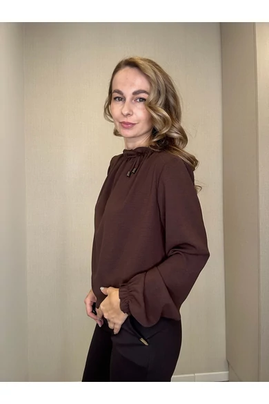 Blue Nature - Teresa Sötétbarna Felső