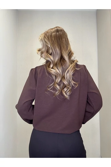 Blue Nature - Teresa Sötétbarna Felső