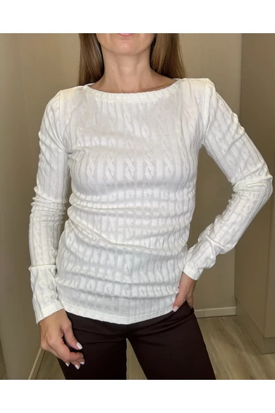 Blue Nature - Stella Ecrü Kötött Felső