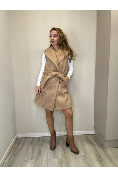 Blue Nature - Bukle Karamell Mellény