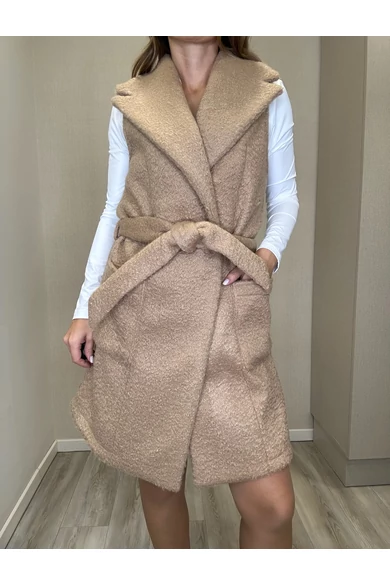 Blue Nature - Bukle Karamell Mellény